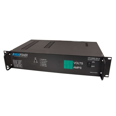 VTC1000R Convertisseur CC/CC130VCC à 12VCC 60A Rackmount